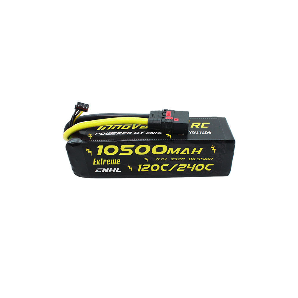 CNHL Innovation RC Extreme Series 120C 11.1V 3S 10500mAh Lipo Battery with QS8 Plug-0