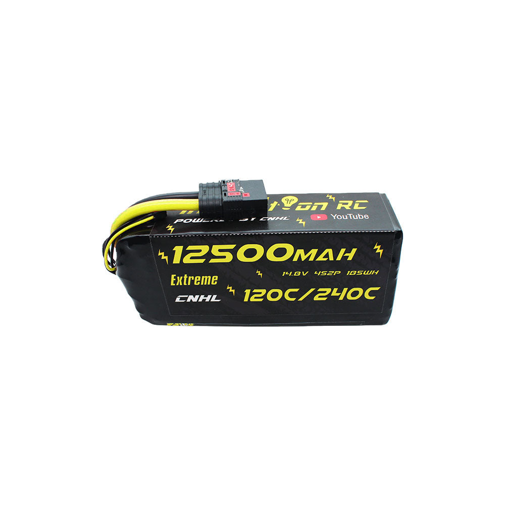 CNHL Innovation RC Extreme Series 12500mAh 14.8V 4S Lipo Battery 120C with QS8 Plug