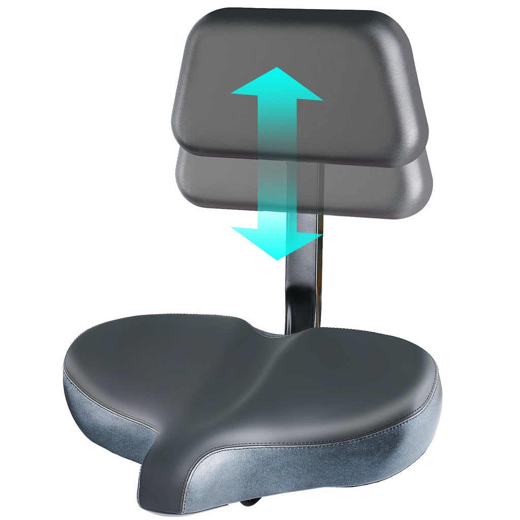 YS 11, YLG Oversized Bike Seat with Backrest-0