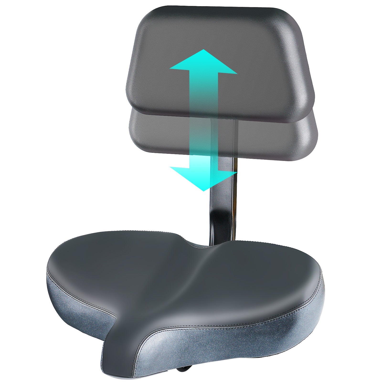 YS 11, YLG Oversized Bike Seat with Backrest-0