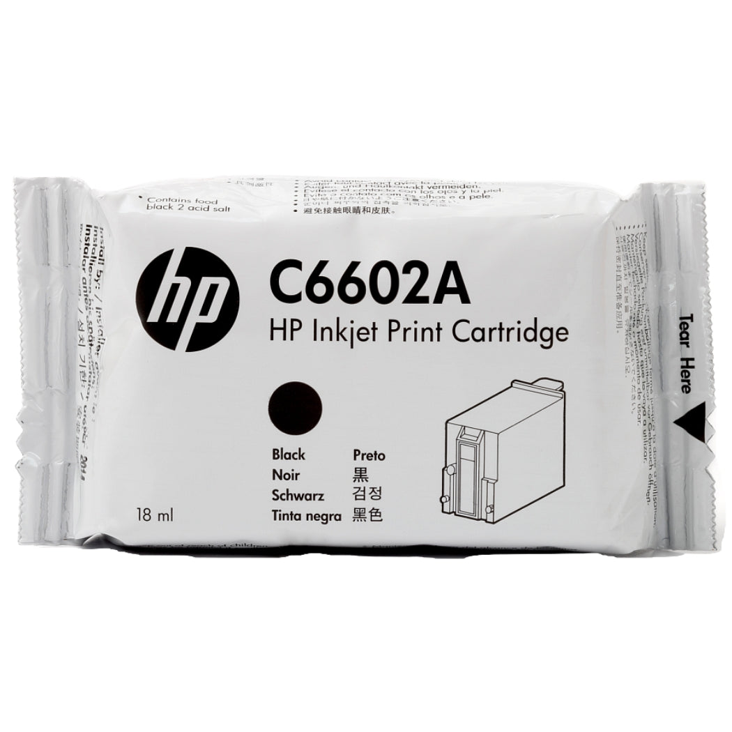 HP C6602A Black Ink Cartridge-0