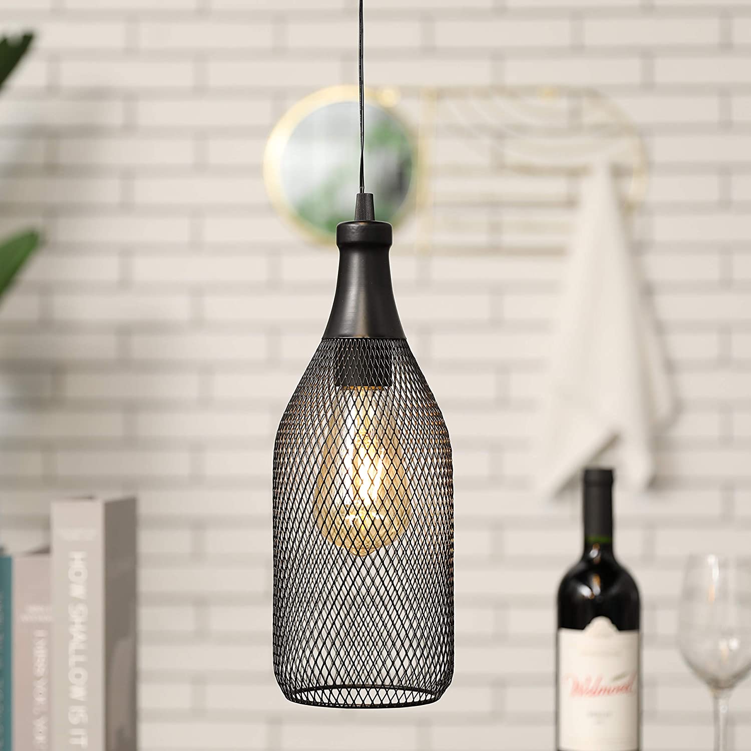 Battery Powered Hanging Lamp-0