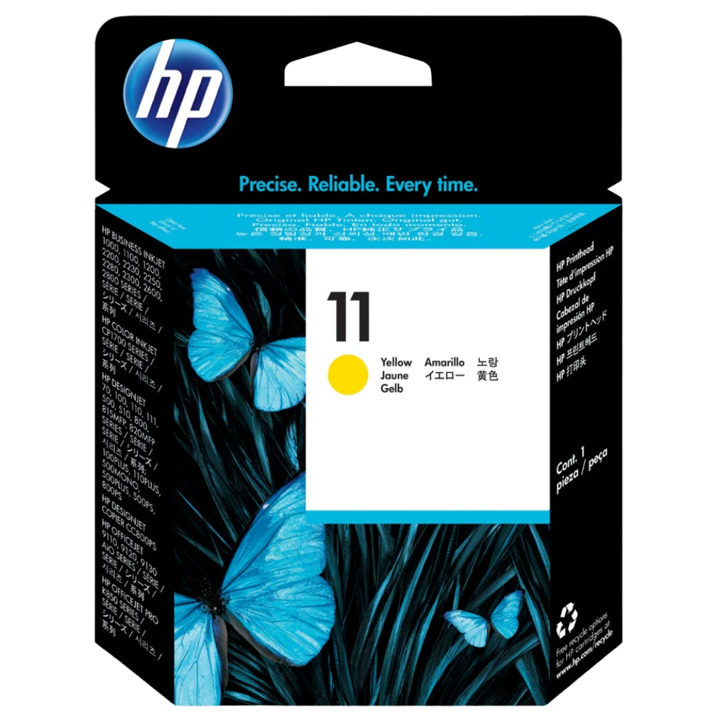 HP 11 (C4813A) Yellow Printhead-0