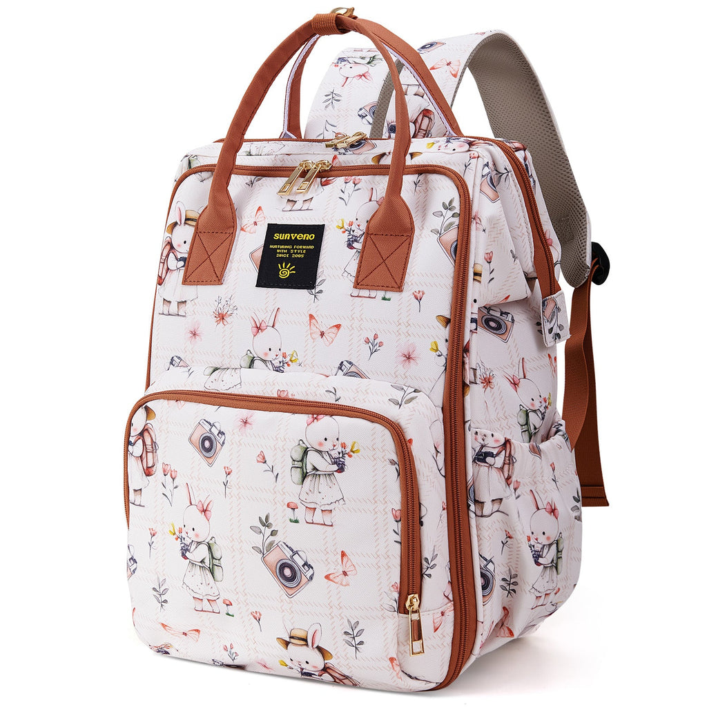 Wide Open Frame Diaper Bag Backpack-6
