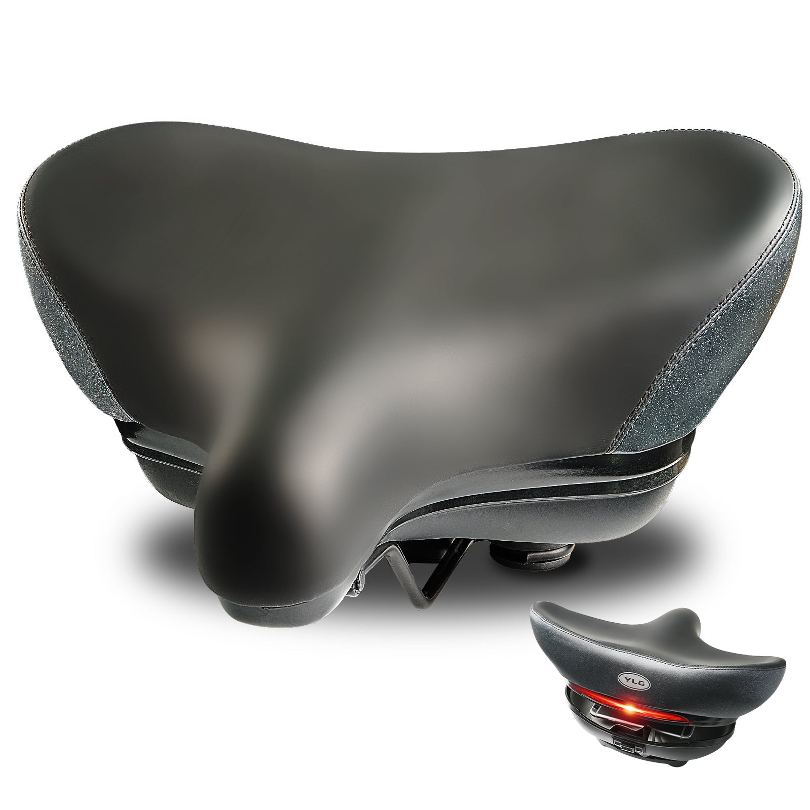 YSS 4, YLG Wide Electric Bike Saddle with Storage