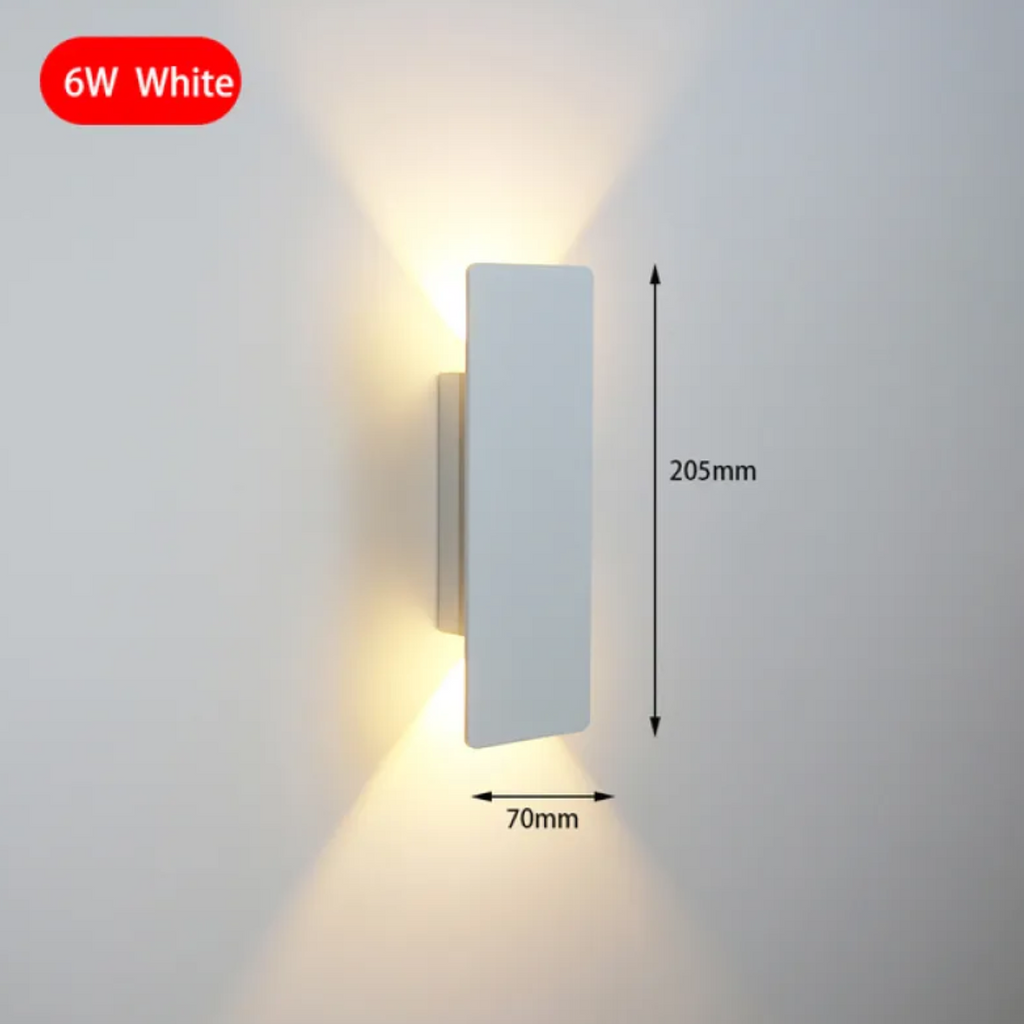 Modern 6W LED Indoor Wall Lamp for Bedroom and Living Room
