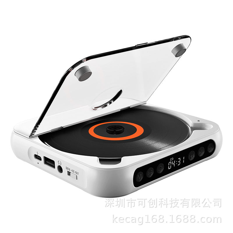 Bluetooth CD Player - Portable Mini Speaker for English Listening