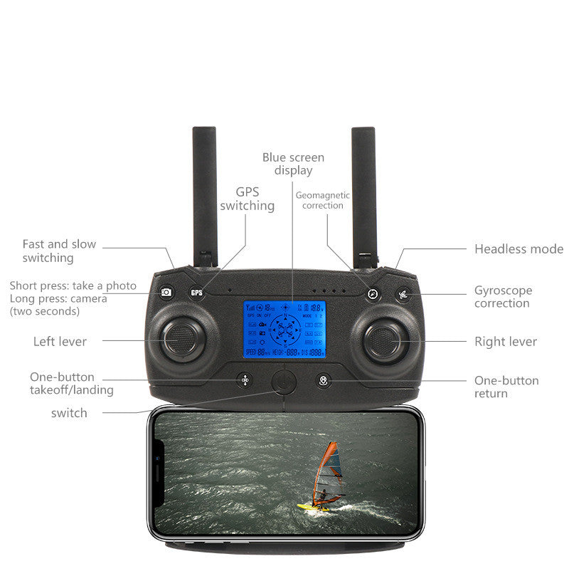 KY601G GPS Foldable 4K Drone with 5G Control