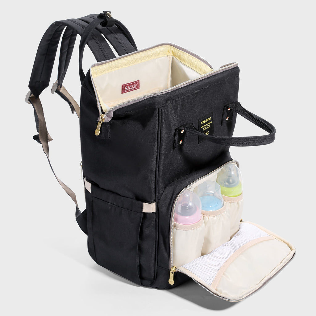 Classic Embroidered Diaper Backpack-1