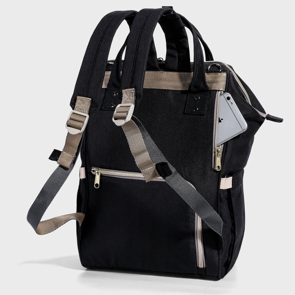 Classic Embroidered Diaper Backpack-4