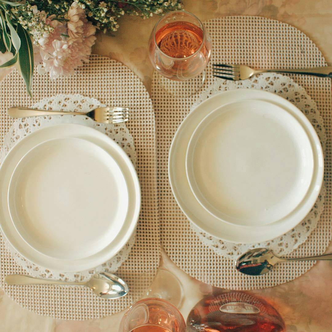 Set Of 6 White Dinner Plate 10" inch | 25.5 Cm-2