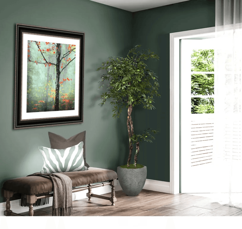 Lifelike 6' Artificial Mediterranean Olive Tree-4