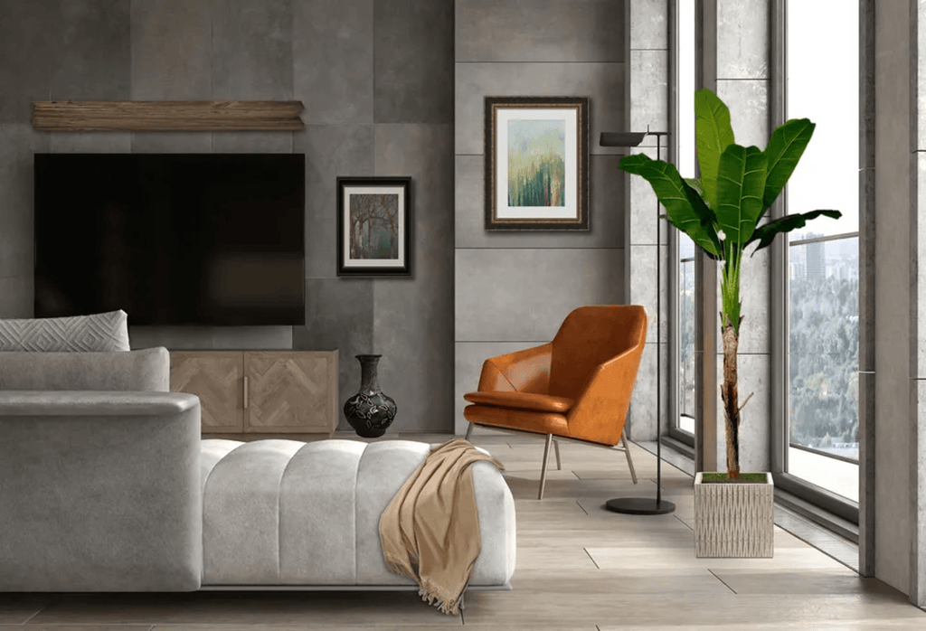 6' Real Touch Artificial Banana Plant-2