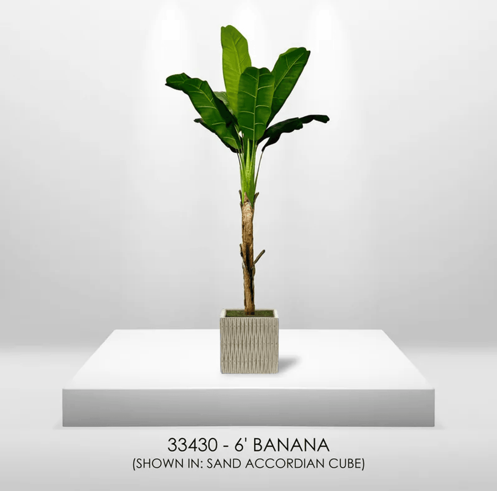 6' Real Touch Artificial Banana Plant-3