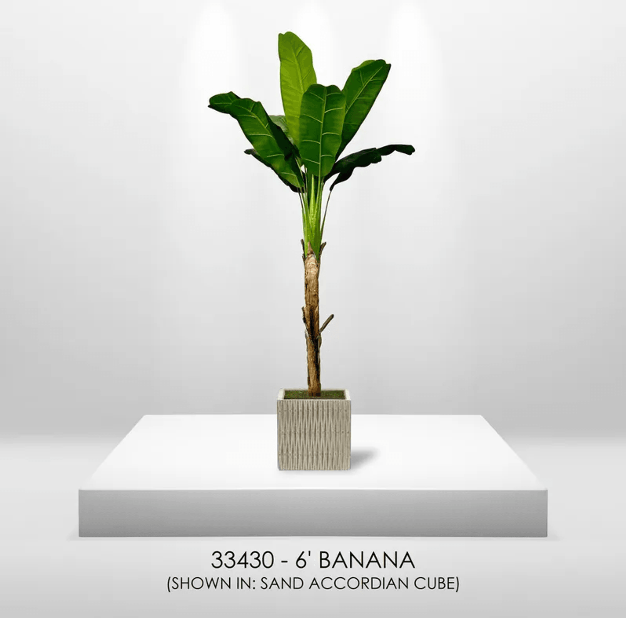 6' Real Touch Artificial Banana Plant-3