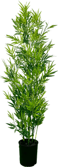 Cypress & Alabaster 6' Lifelike Artificial Bamboo Plant-4