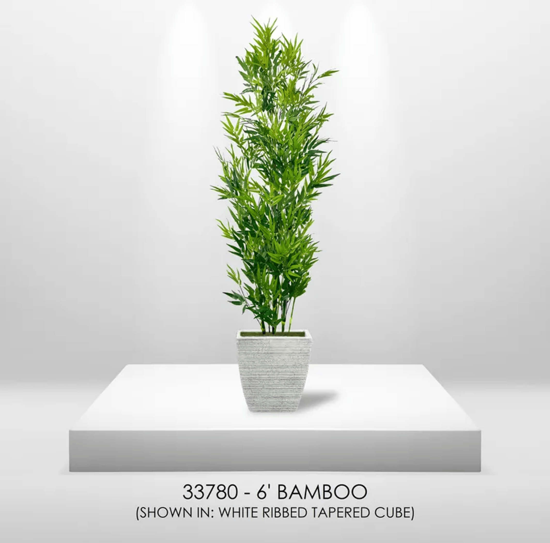 Cypress & Alabaster 6' Lifelike Artificial Bamboo Plant-2