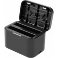 Charging case for batteries and memory cards PULUZ for Insta360 X4 (black) (068236)