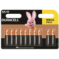Set 10 baterii, Duracell, AA (5000394019843)