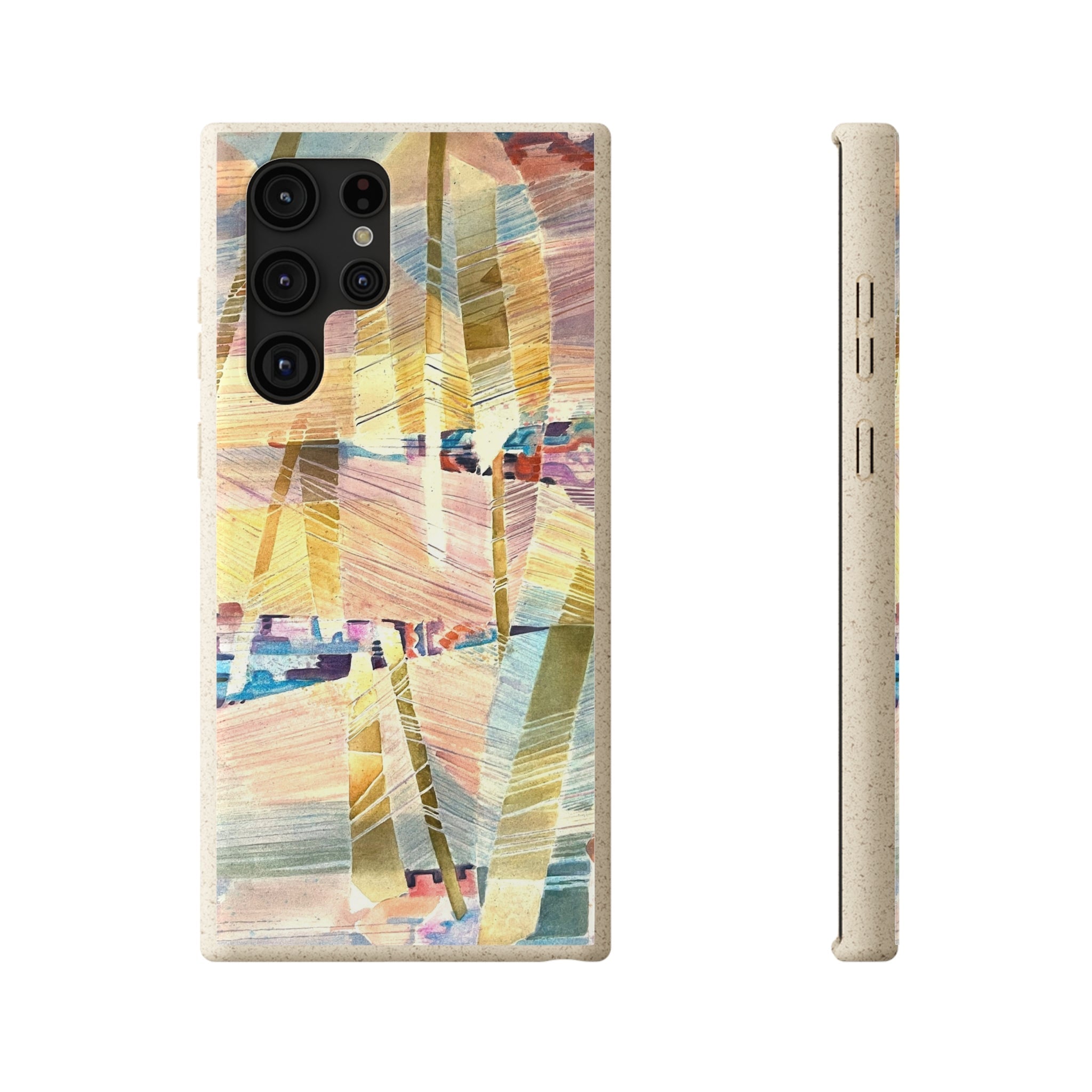 Biodegradable Phone Case with 'Loom Series' Abstract Original Artwork by Barbara Cleary-41
