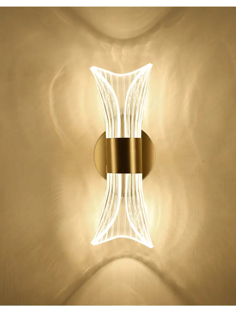 Minimalist Acrylic Wall Lamp for Bedroom and Living Room