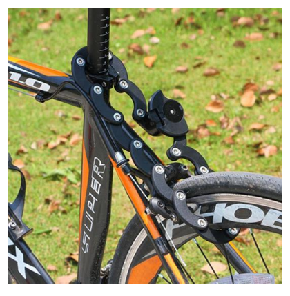 Bicycle Lock Anti-Theft Chain for Mountain and Electric Bikes