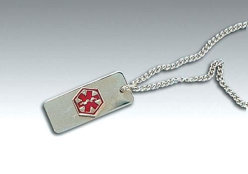Medical Identification Jewelry-Necklace- Blank-0