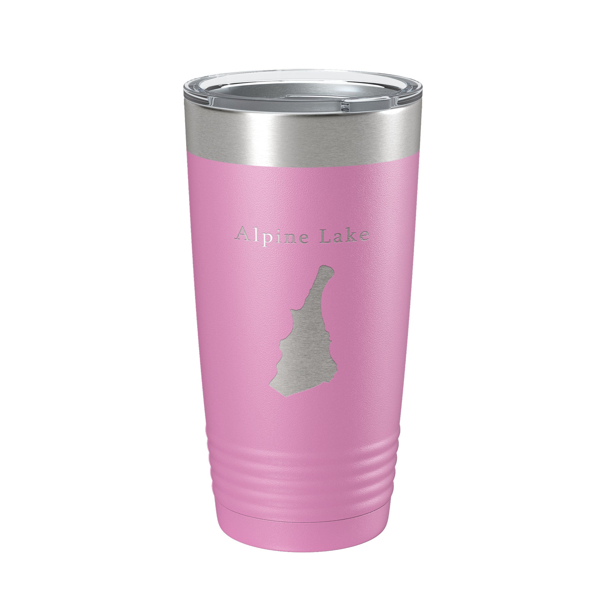 Alpine Lake Hull's Map Tumbler Travel Mug Insulated Laser Engraved Coffee Cup West Virginia 20 oz-14