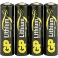 Baterii AA, GP Batteries, Litiu, 1,5V (07015LF-C4)
