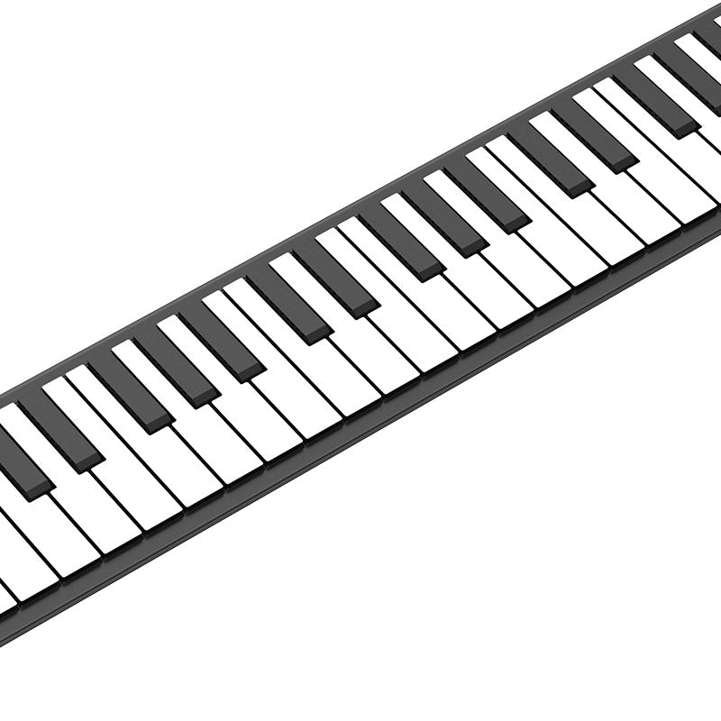 Portable Hand-Rolled 88-Key MIDI Soft Keyboard
