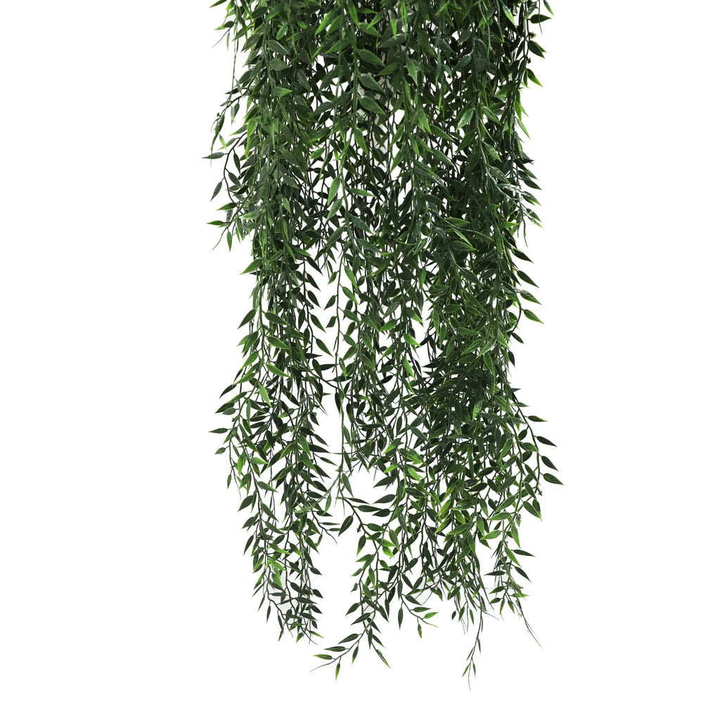 Fern Artificial Hanging Basket 10.2×53.1in – UV Resistant-2