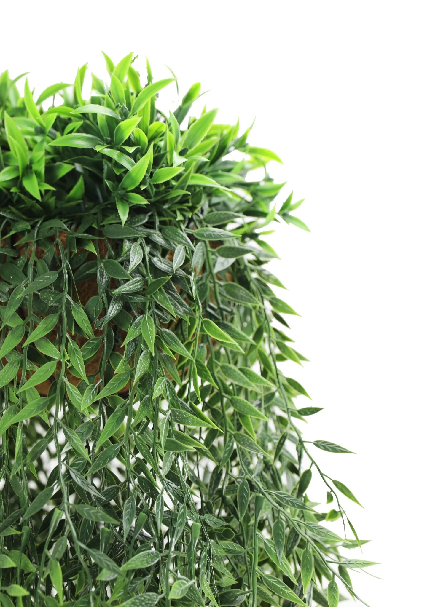 Fern Artificial Hanging Basket 10.2×53.1in – UV Resistant-3