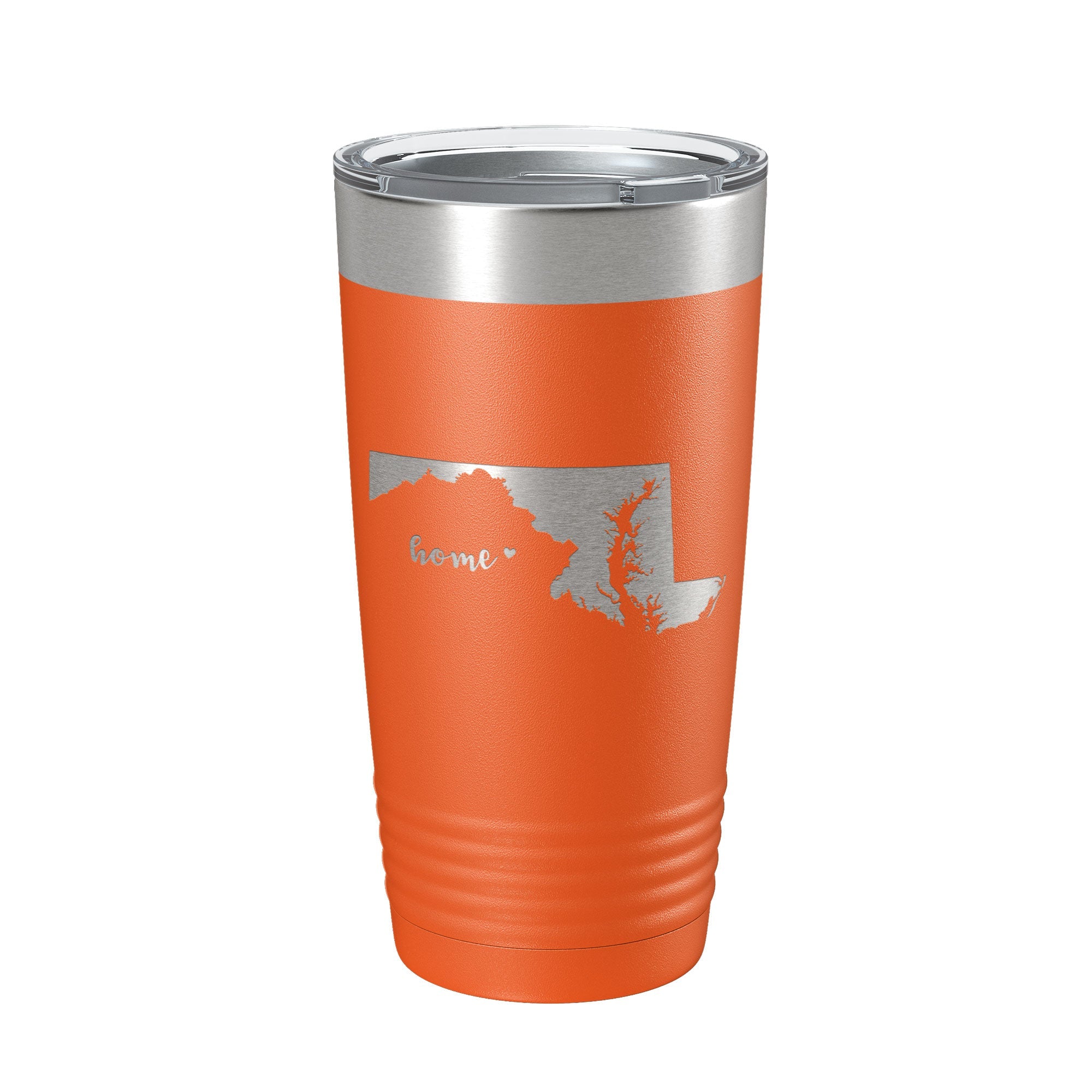 Maryland Tumbler Home State Travel Mug Insulated Laser Engraved Map Coffee Cup 20 oz-4