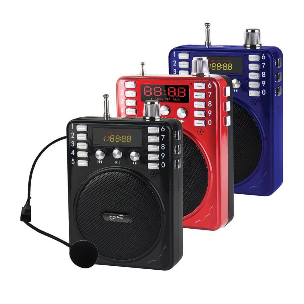 Supersonic Bluetooth Portable PA System-0