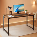 39 Inch Brown Computer Desk Modern Simple Style Home Office