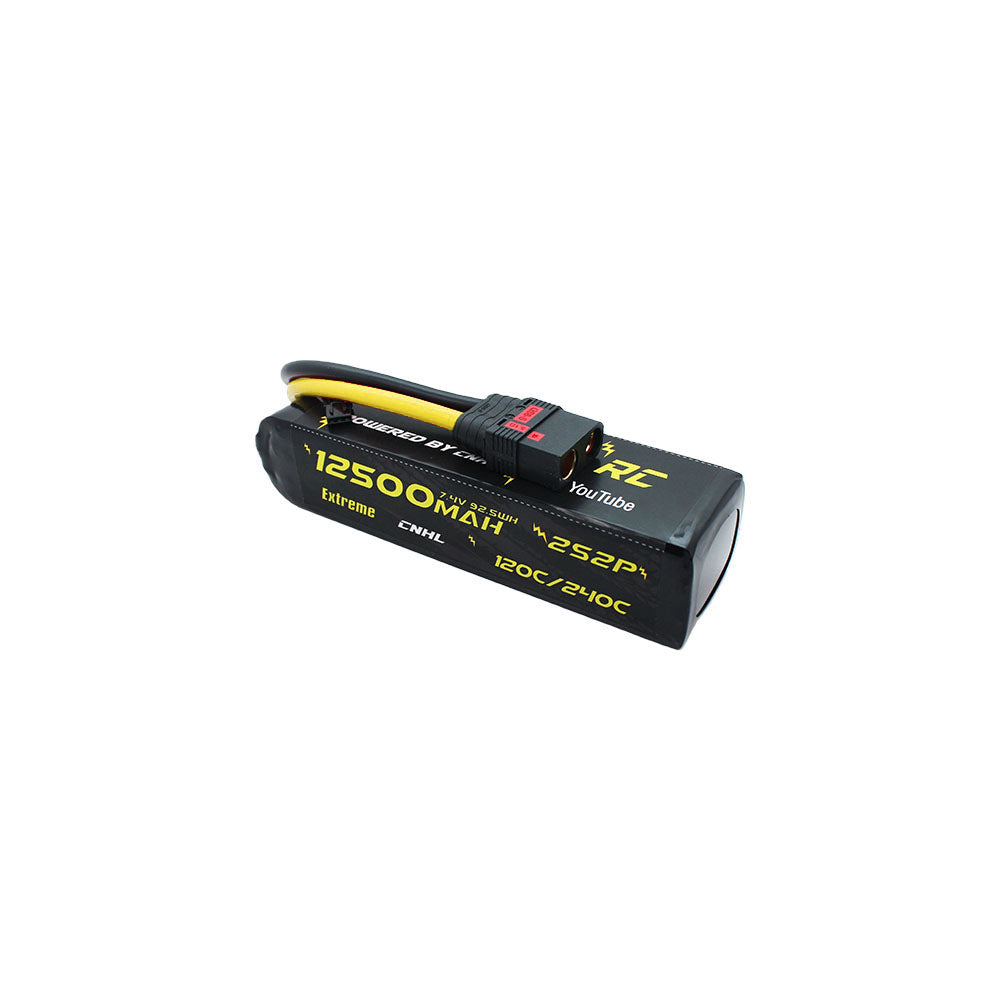 CNHL Innovation RC Extreme Series 12500mAh 7.4V 2S 120C Lipo Battery with QS8 Plug-2