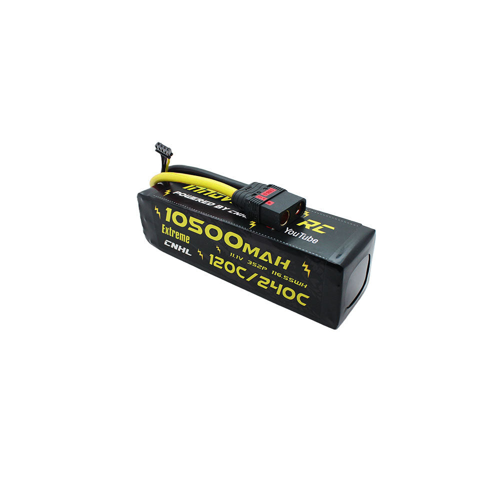 CNHL Innovation RC Extreme Series 120C 11.1V 3S 10500mAh Lipo Battery with QS8 Plug-2