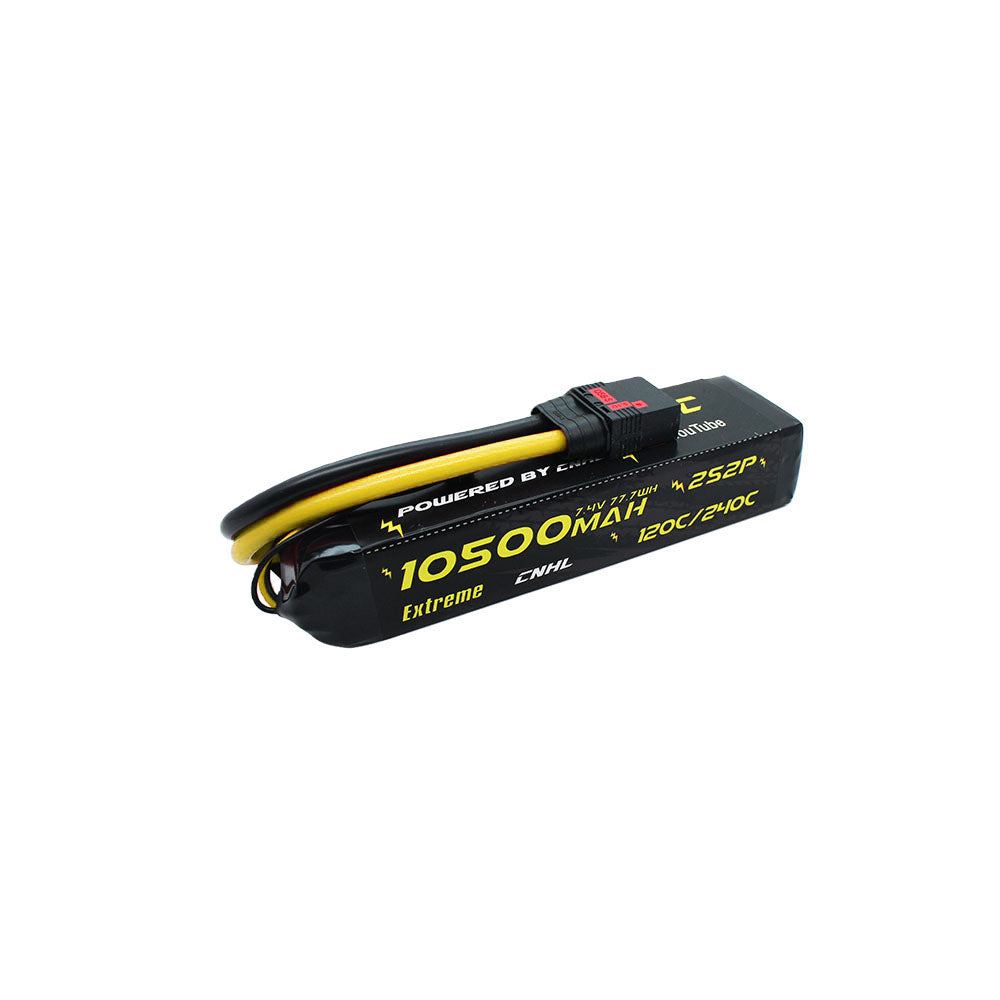 CNHL Innovation RC Extreme Series 10500mAh 7.4V 2S 120C Lipo Battery with QS8 Plug