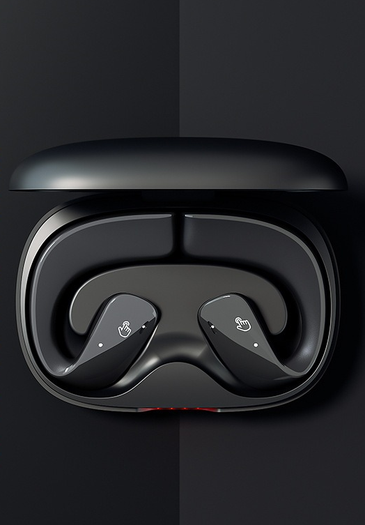 TWS Bone Conduction Bluetooth Headset with Noise Reduction