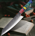 Chef's Knife and Steel Cutlery Set