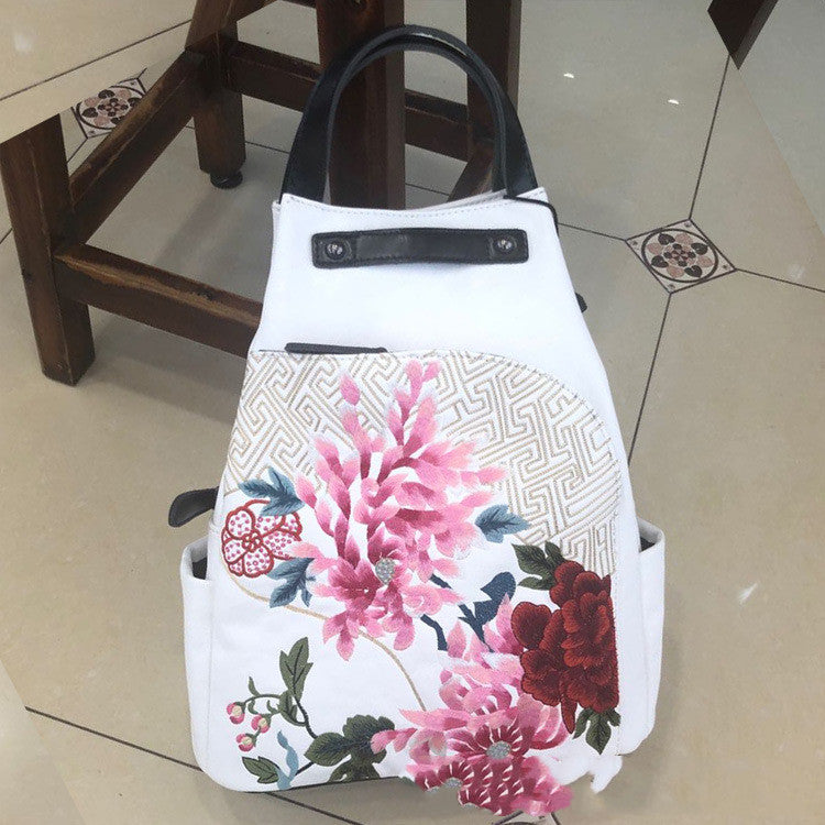 Vintage Chinese Embroidery Handbag with Qipao Style