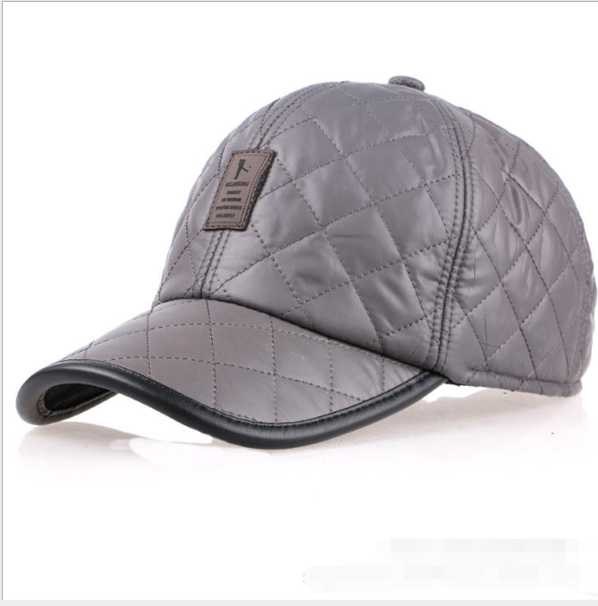 Baseball Cap, Warm Hat, Leather Hat, Ear Protection Hat