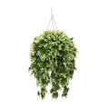 Artificial Hanging Basket – Spring Evergreen – UV Resistant-0