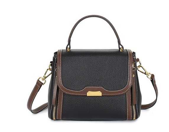 Women's Versatile Leather Fashion Handbag