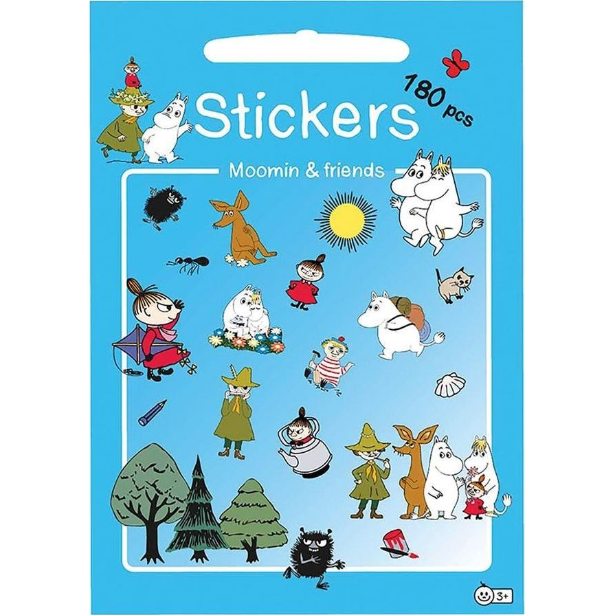 Barbo Toys Moomin decorative sticker Multicolor 180 pieces (452017)