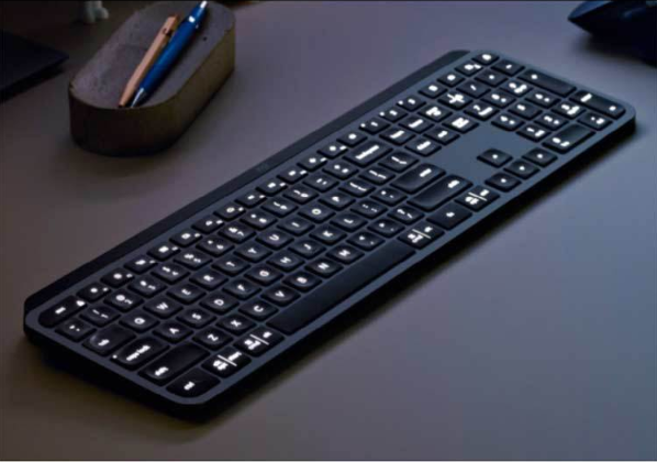 Logitech MX Keys Wireless Bluetooth Keyboard (Full Size)