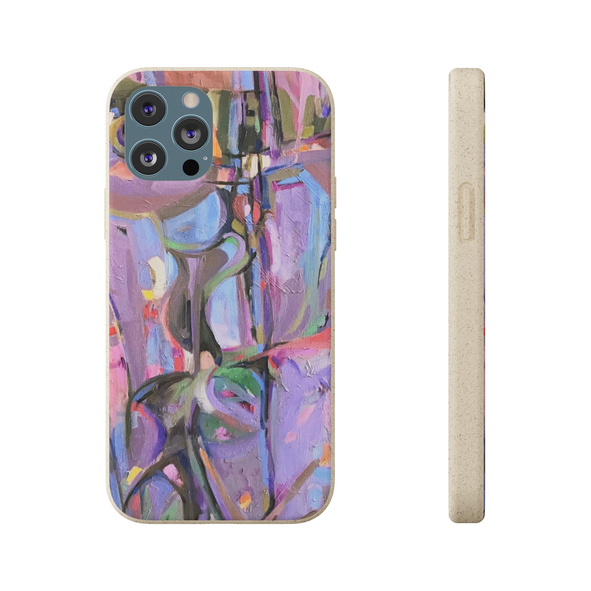 Biodegradable Phone Case with 'Passages' Abstract Original Artwork by Barbara Cleary-20