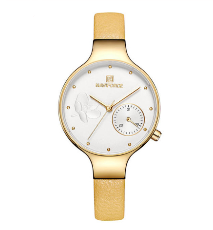 Multifunctional Quartz Leather Strap Watch