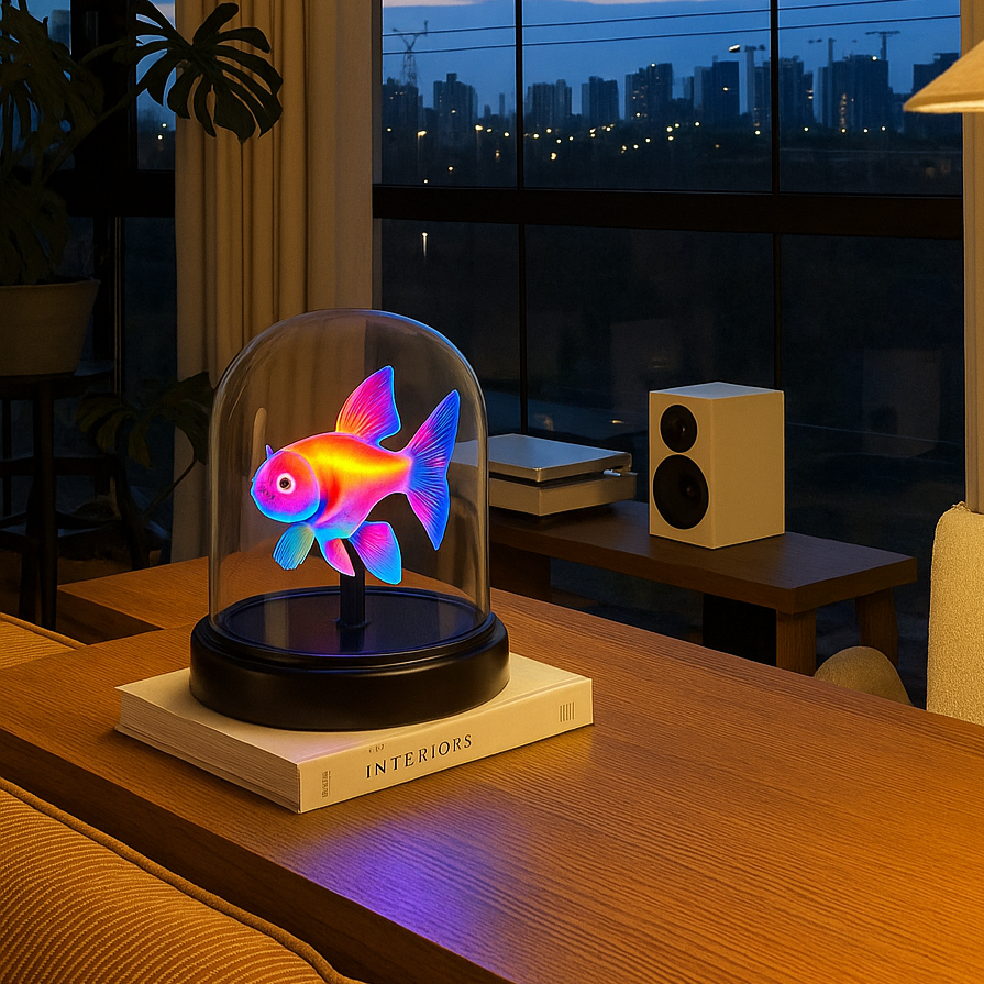3D Hologram Projector Lights Table Lamp-2