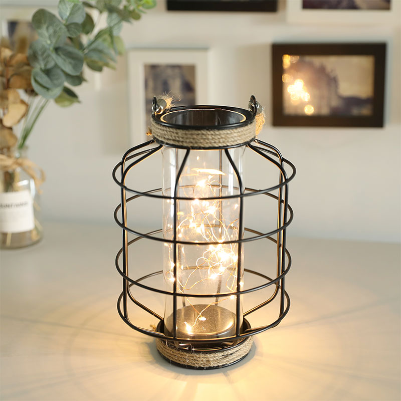 9.4" Tall Battery powered table lamp-0